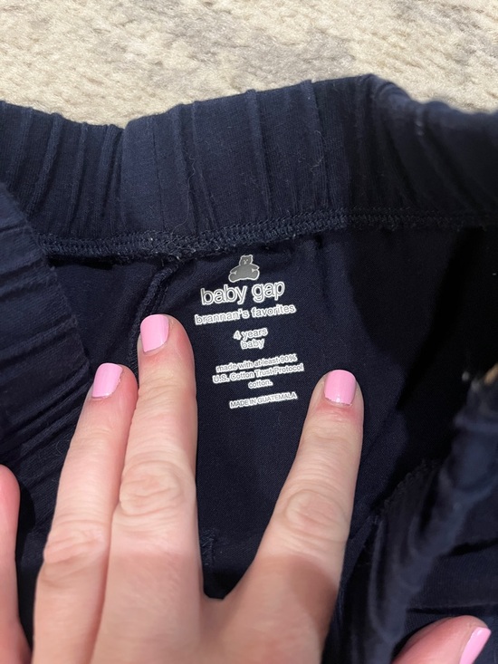 Gap Navy Ruffle Hem Shorts - Picture 2 of 2